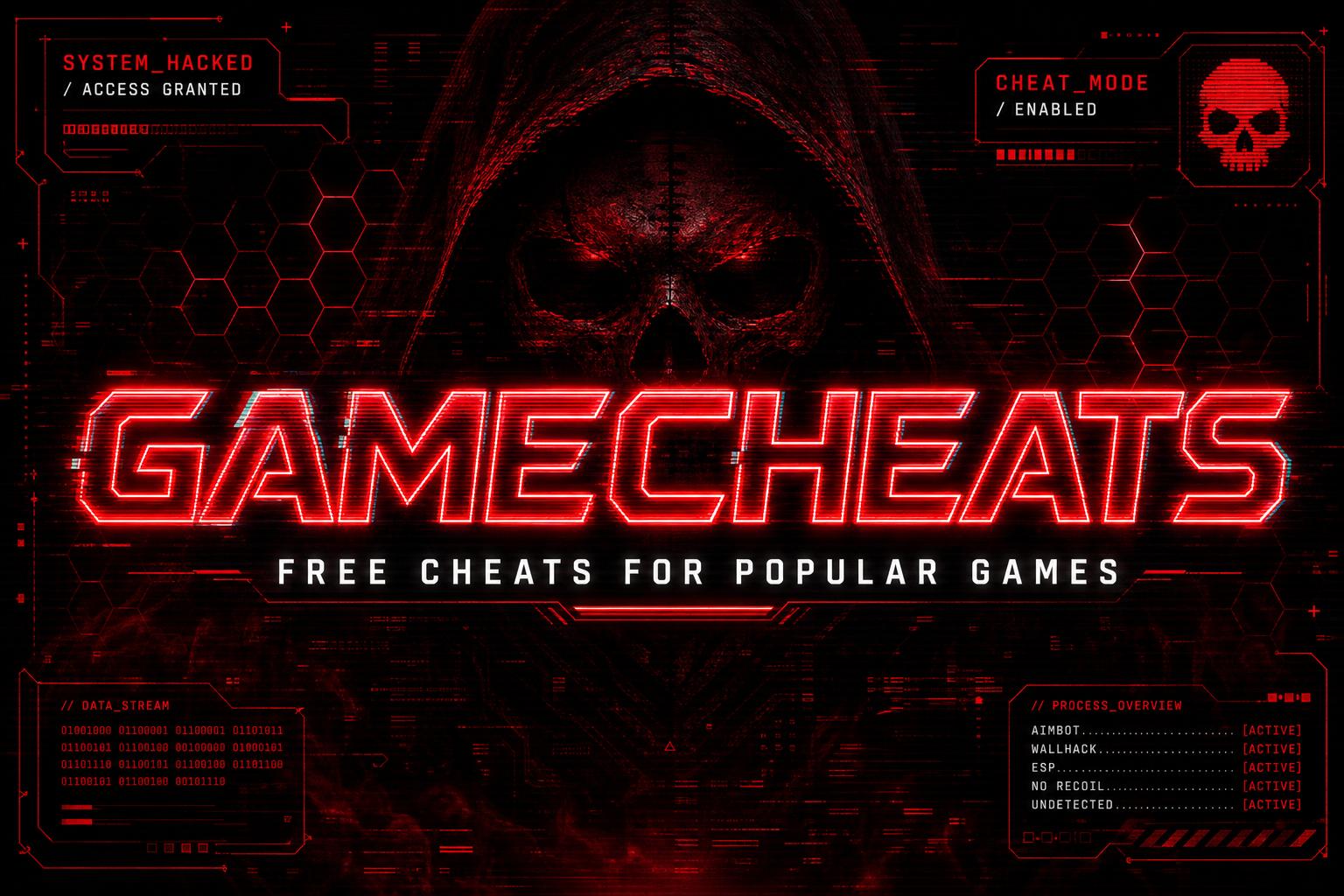 GAMECHEATS — free cheats for popular games | cheats.works